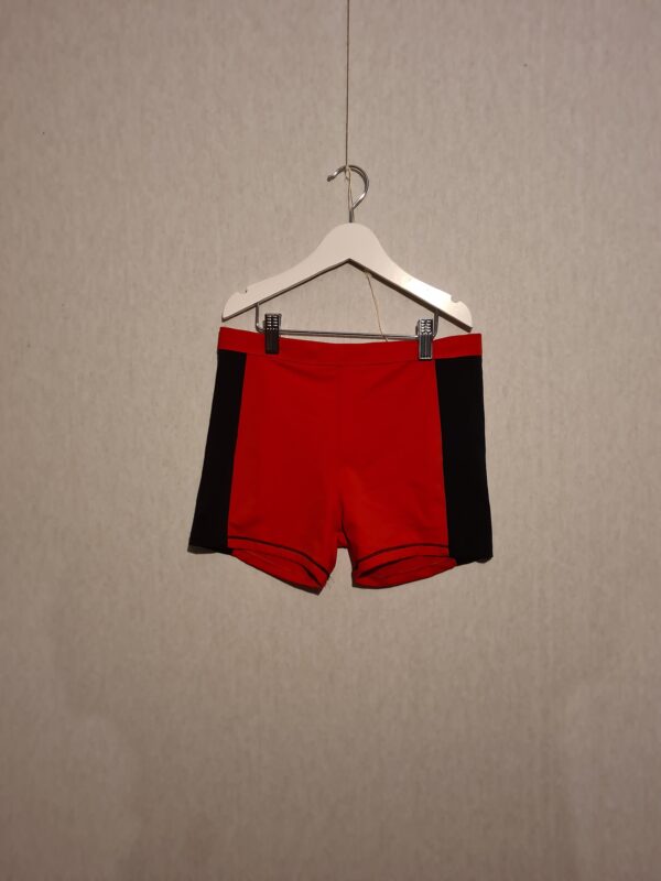 Boys 11-12 TU red swim shorts