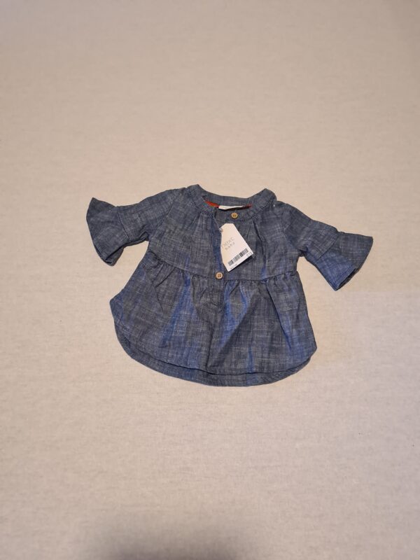 Girls Newborn/First size Next chambray blouse