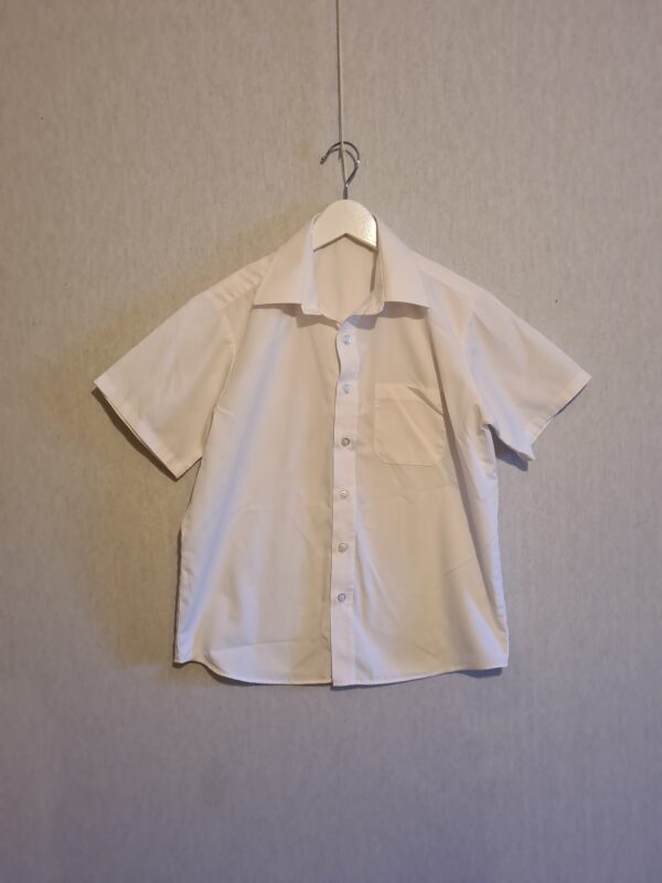 Boys 9-10 George white school shirt