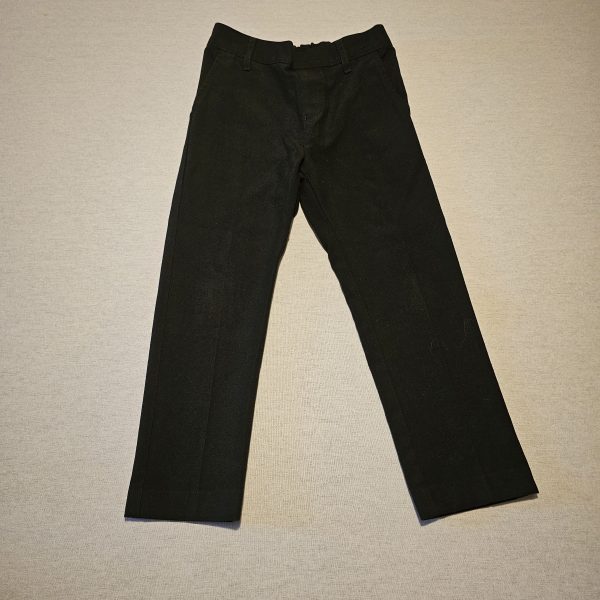 Boys 4-5 F&F black school trousers