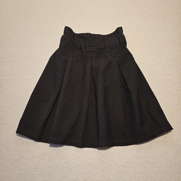 Girls 8-9 Lily and Dan black school skirt