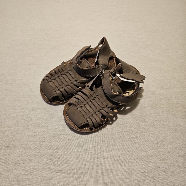 Boys Infant size 9 Next stone leather sandals