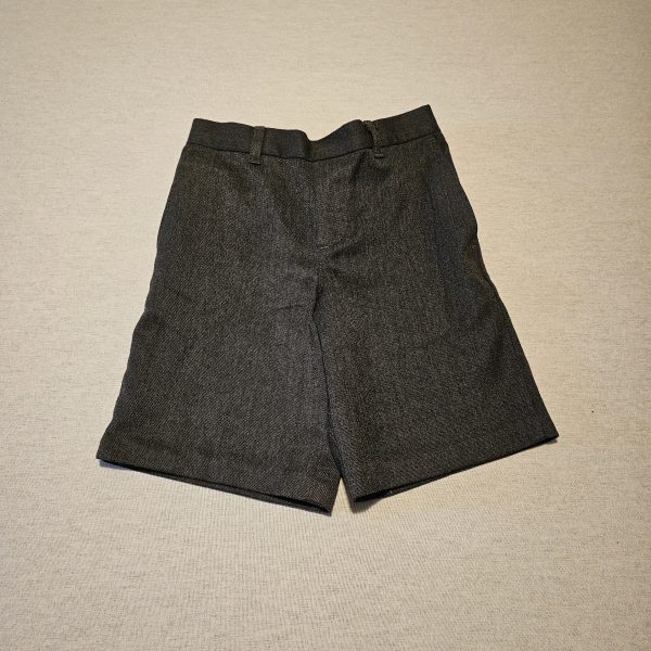 Boys 5-6 George grey school shorts