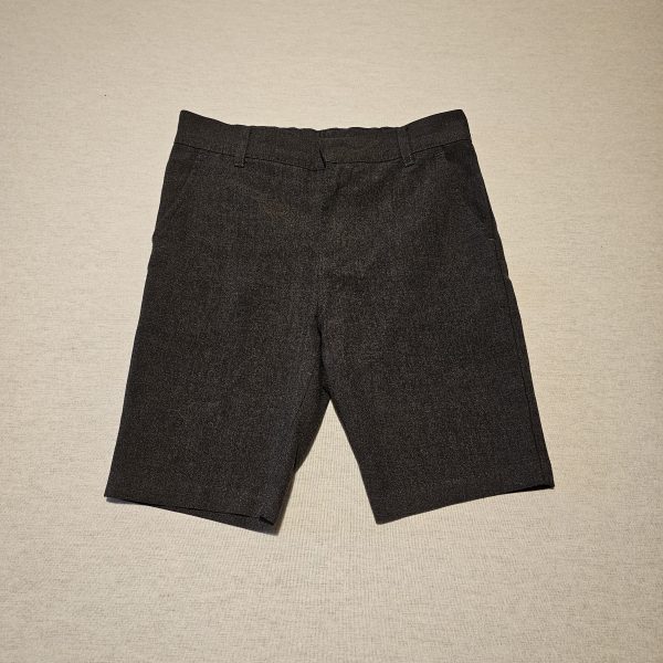 Boys 6-7 F&F grey school shorts