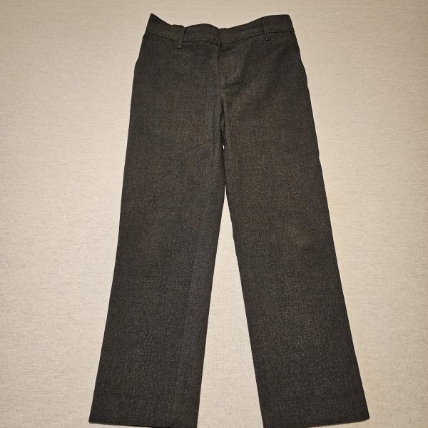 Girls 7-8 M&S grey school trousers