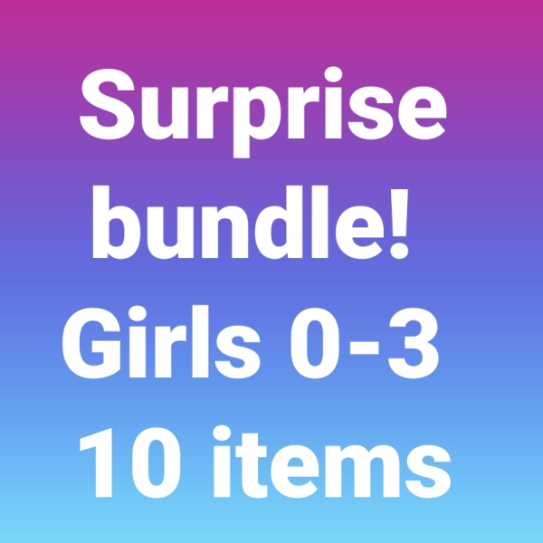 Girls 0-3 SURPRISE BUNDLE (10 ITEMS)