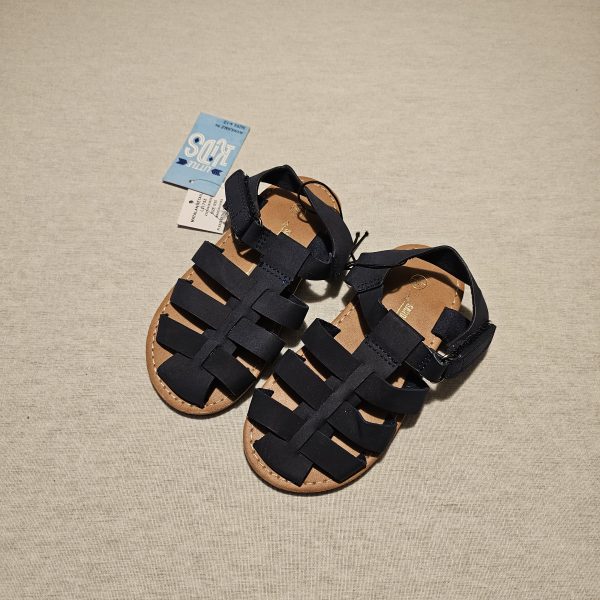 Boys Infant Size 8 Navy strappy sandals